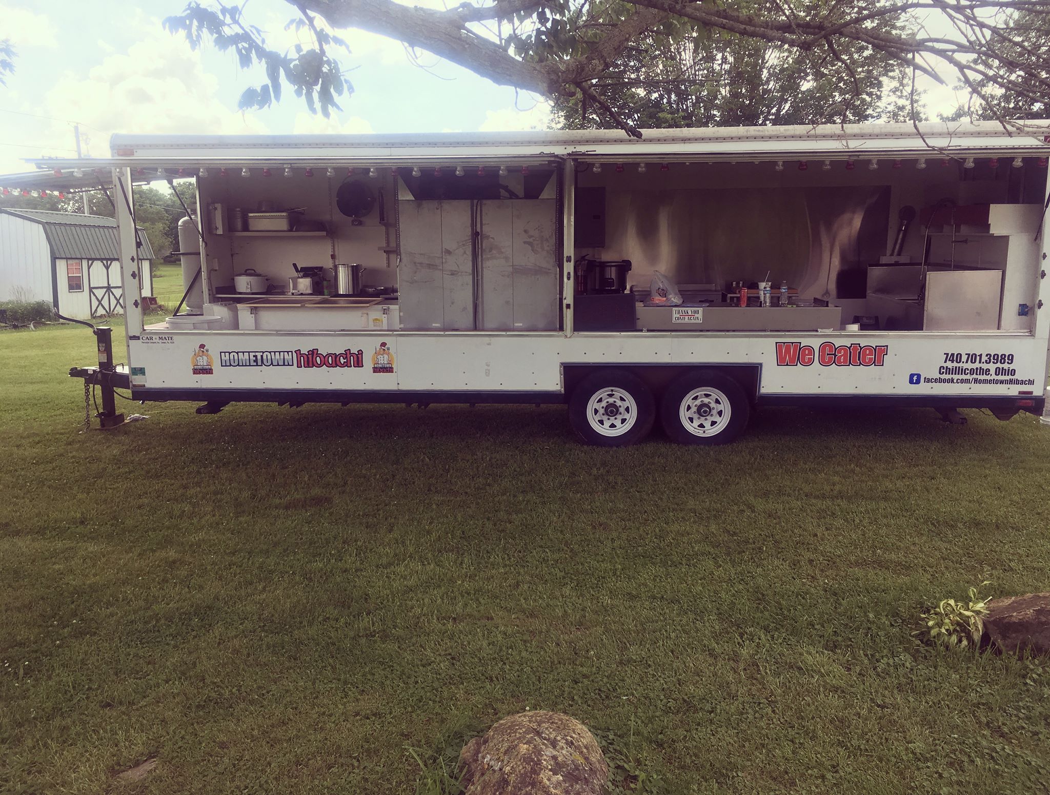 The original Hometown Hibachi food truck